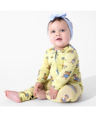 Unisex Teddy Bear Picnic Convertible Footie