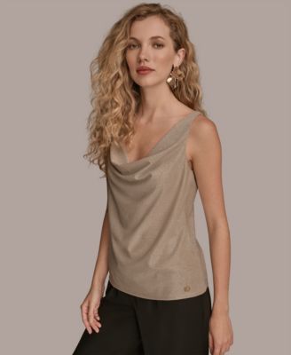 Women's Twisted Shoulder Tank Top