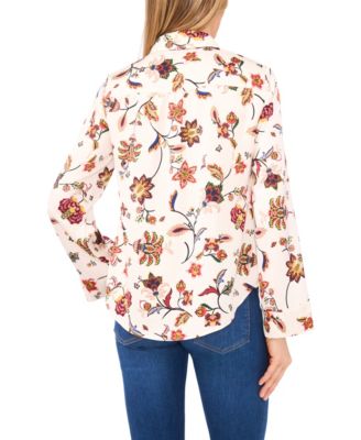 Women's Long Sleeve Button Down Shirt