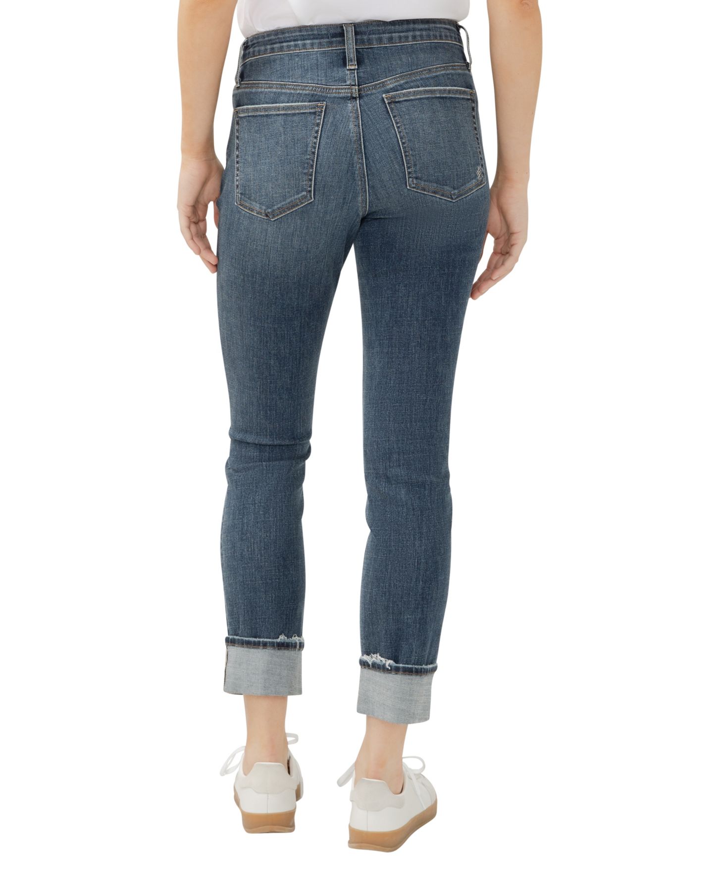 Женские джинсы Silver Jeans Co. Elyse Mid Rise Skinny, цвет: Aria — фото 3
