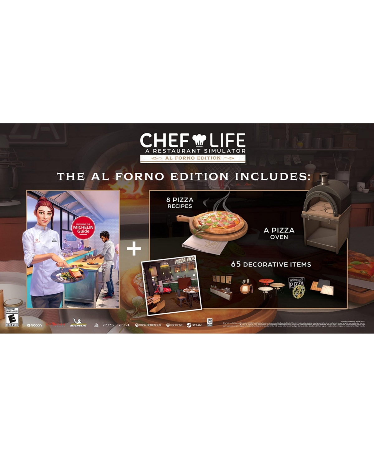 Maximum Games Chef Life: A Restaurant Simulator - Al Forno Edition