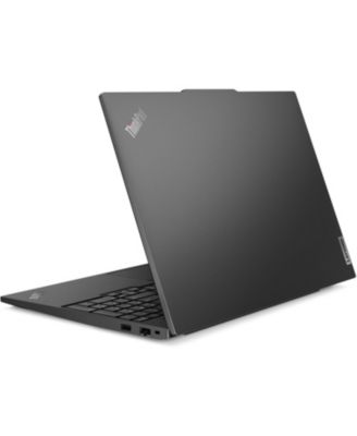 Thinkpad E16 Gen 2  Laptop (AMD Ryzen 5 7535U 6-Core, 32GB DDR5 4800MHz RAM, 256GB PCIe SSD, 16.0" 60 Hz FP,BT, Black, Win 11 Pro)