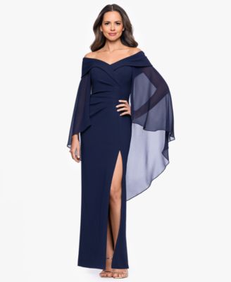 Women's Long Sleeve Ball Gown