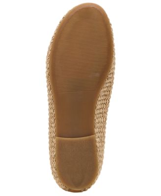 Women's Merlot Woven Ballet Flat Shoes