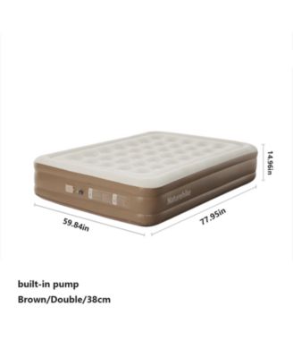 1/2/3 Person Self-Inflating Camping Air Mattresses,3 sizes Thick-Portable Lightweight Unmute-Sleeping Mat with Built-in Inflation Pump