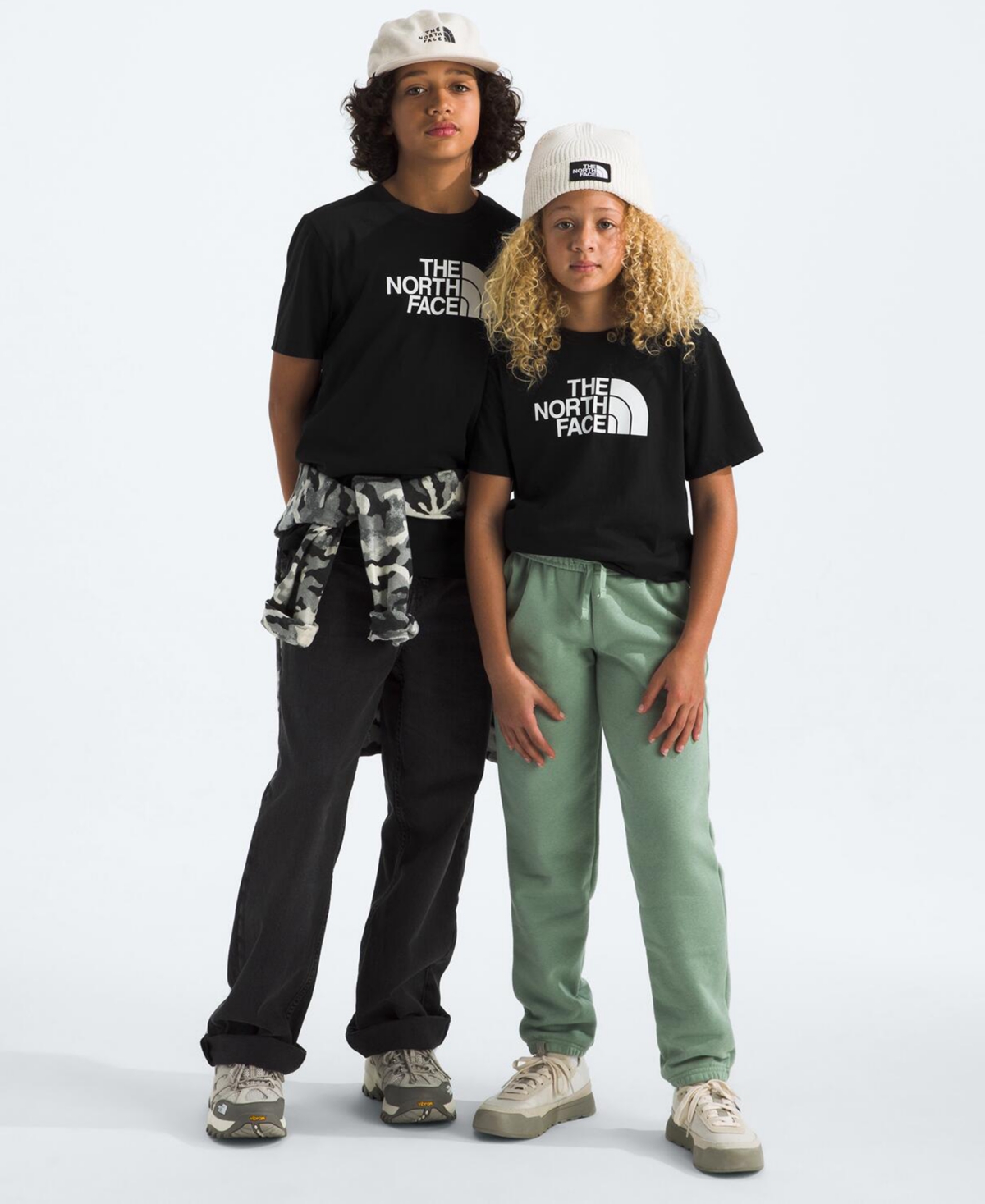 The North Face Big Boys Teen Evolution Half Dome T-shirt In Black