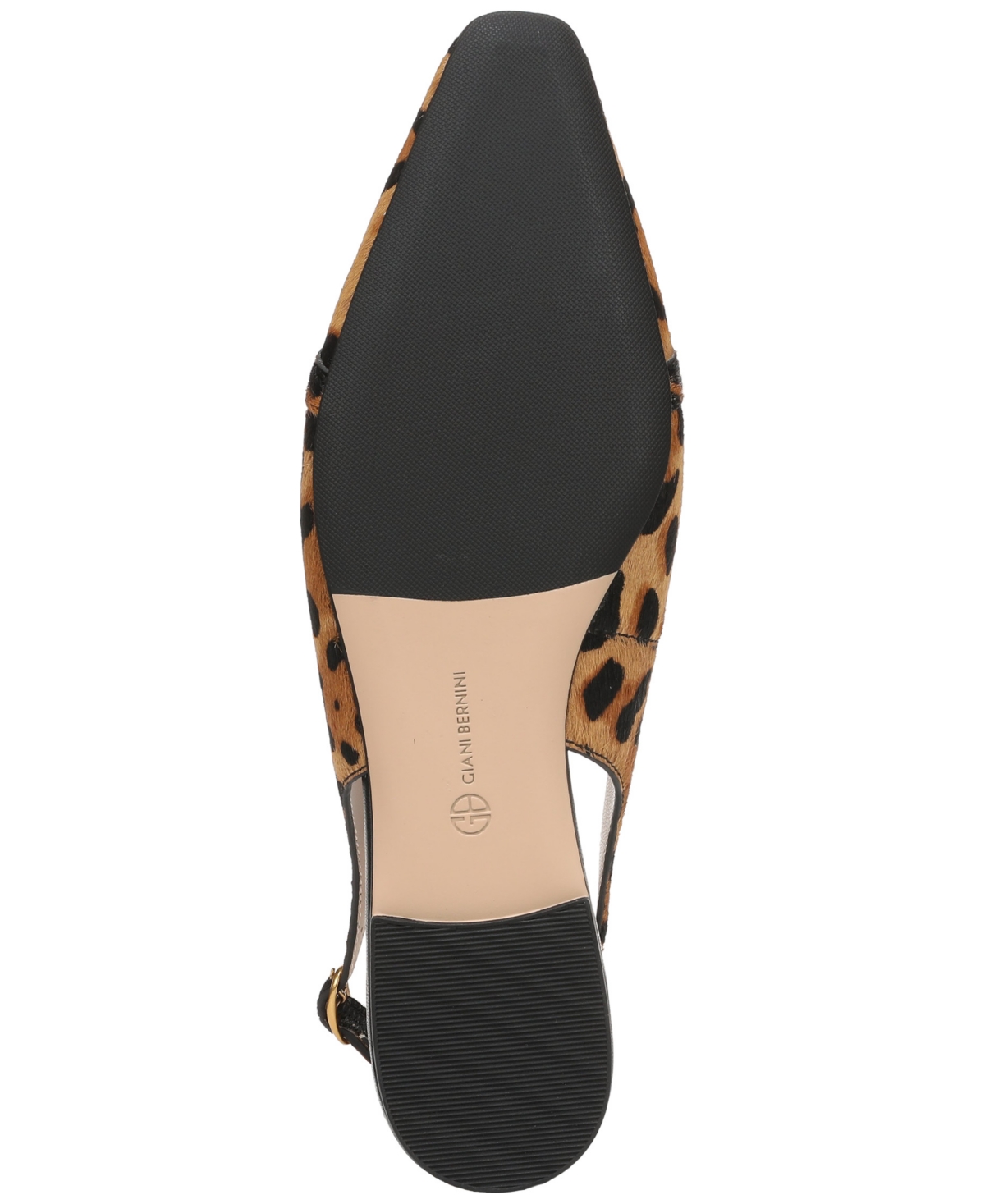 Giani Bernini Women's Ginna Snip Toe Slingback Flats, Created For Macy's In Brown