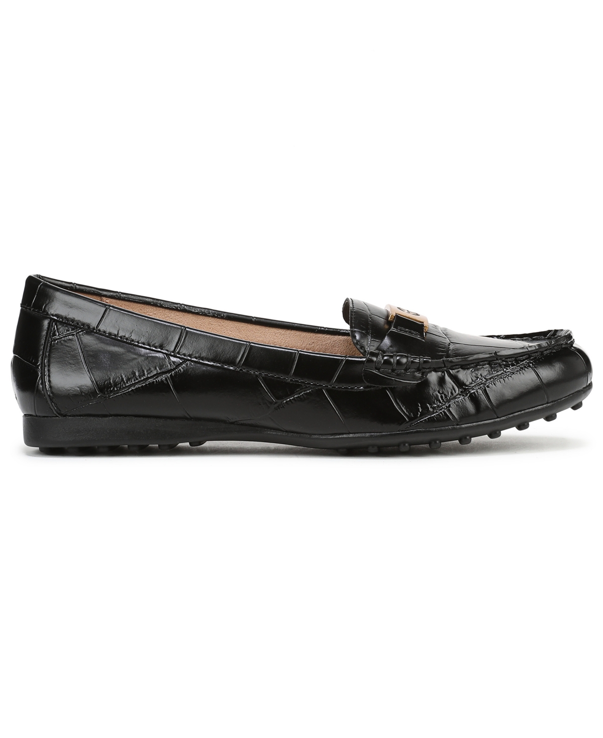 Giani Bernini Women's Dailyn Memory Foam Slip On Loafers, Created For Macy's In Black