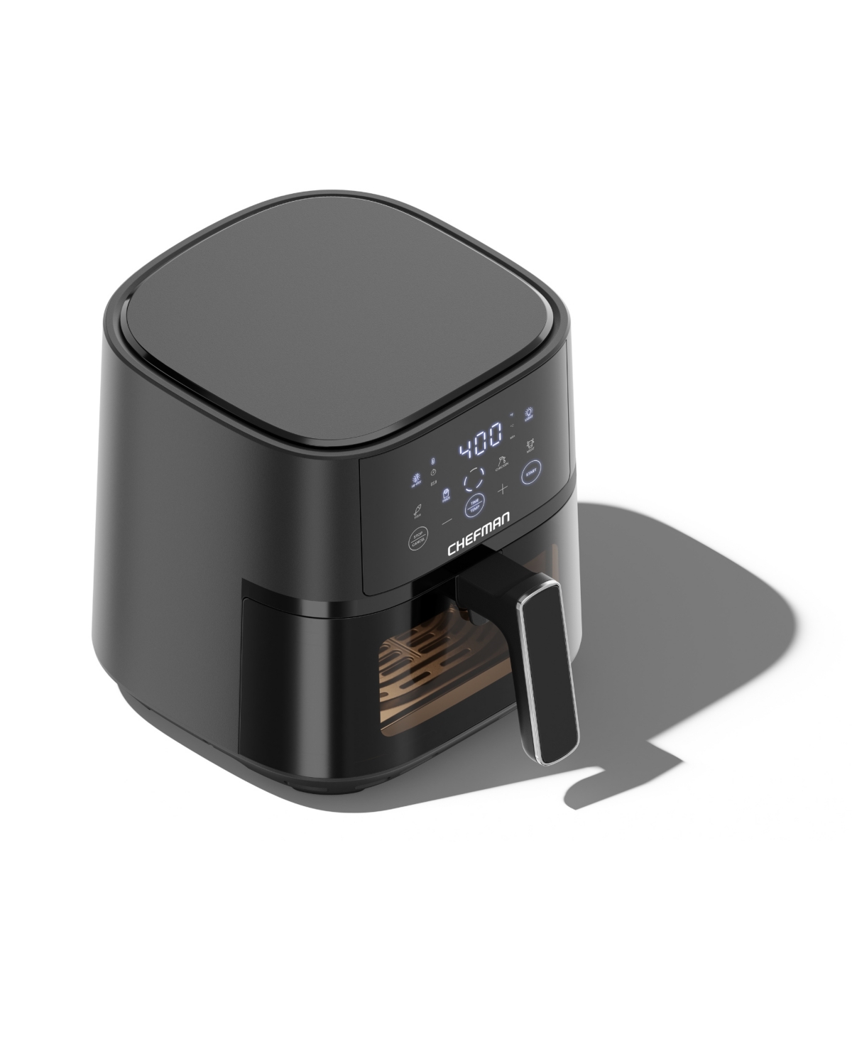 Chefman Turbofry Touch 4 Qt. Easy-view Air Fryer In Black