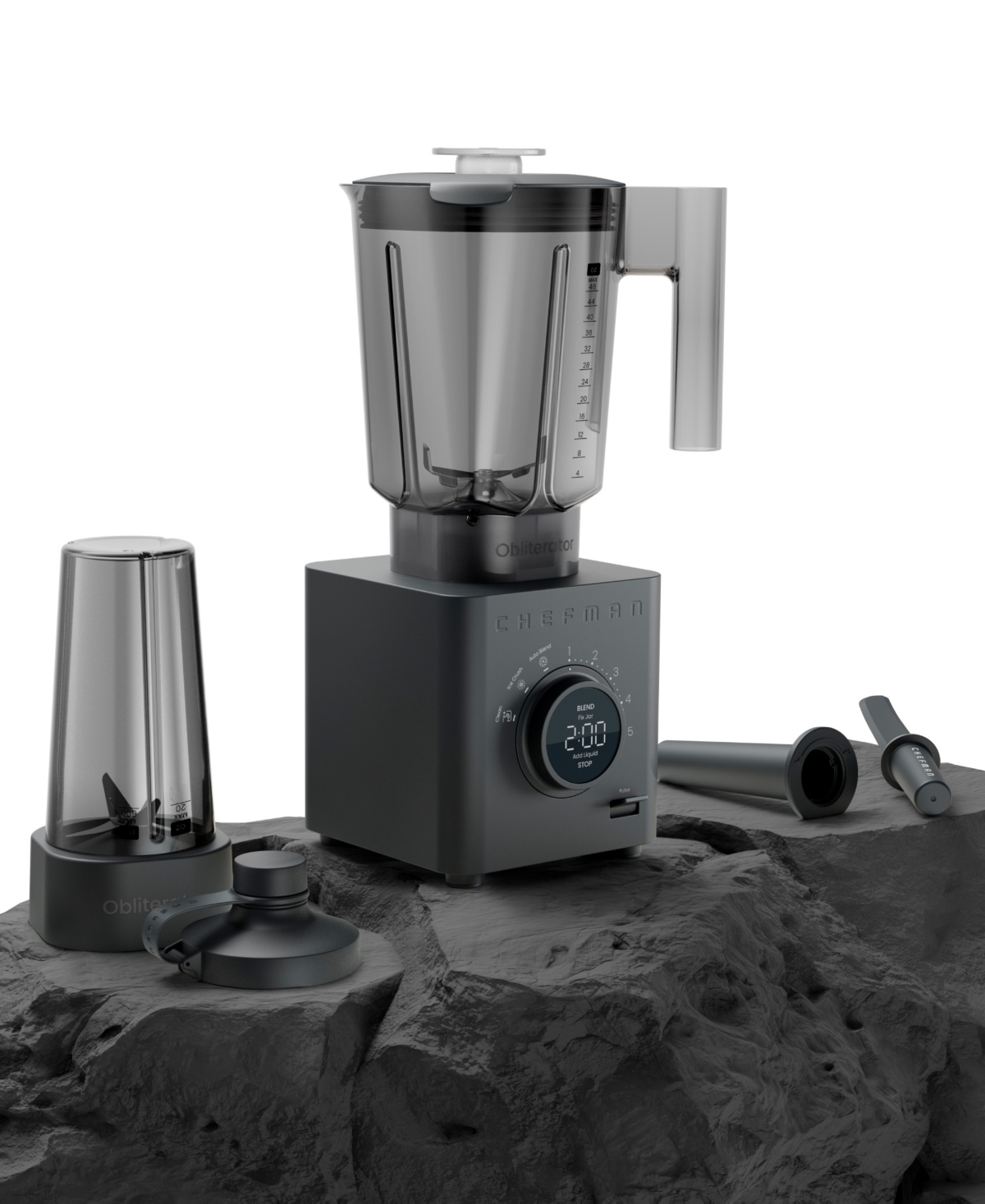 Chefman Obliterator High-speed Blender In Black