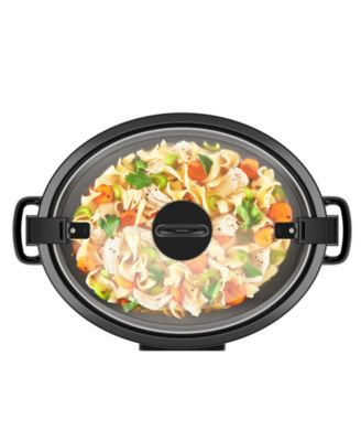 Easy-Set 6 Quart Digital Slow Cooker with Locking Lid