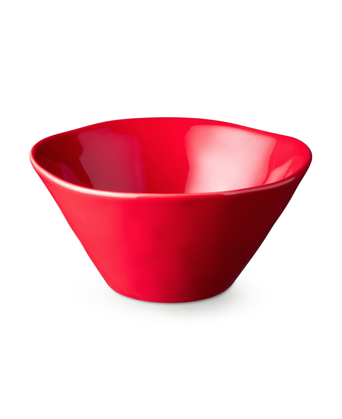 Certified International Berry Red Christmas Set Of 4 Ice Cream Bowls In Multi
