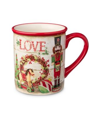 Nutcracker Parade Mugs, Set of 4