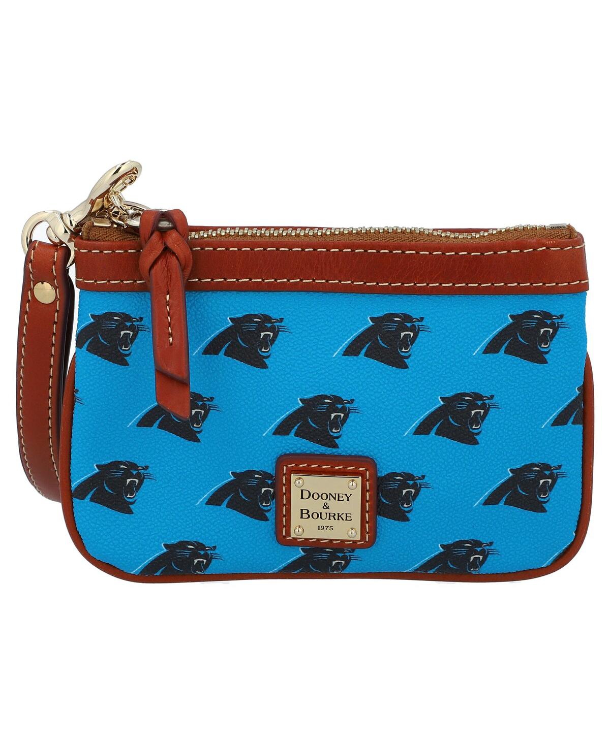 Dooney & Bourke Carolina Panthers Signature Suki Crossbody With Medium Wristlet In Blue