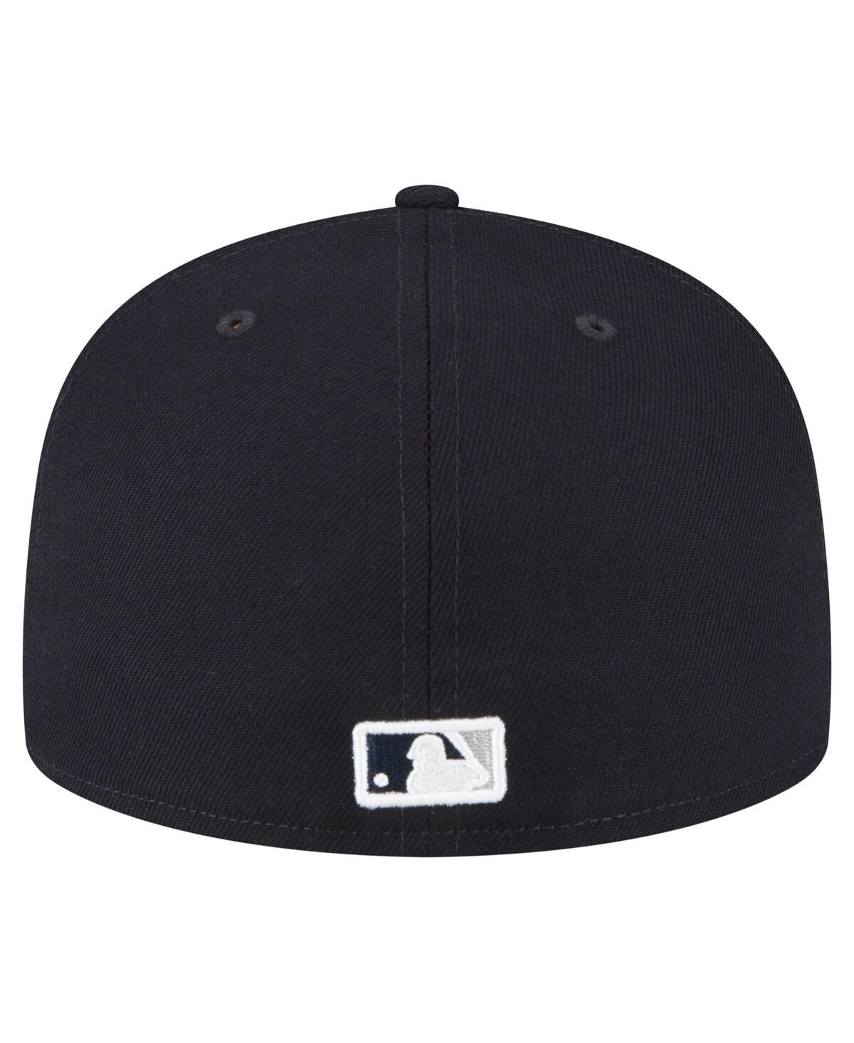 New Era Men's Navy New York Yankees Old-timers' Day 59fifty Fitted Hat In Blue
