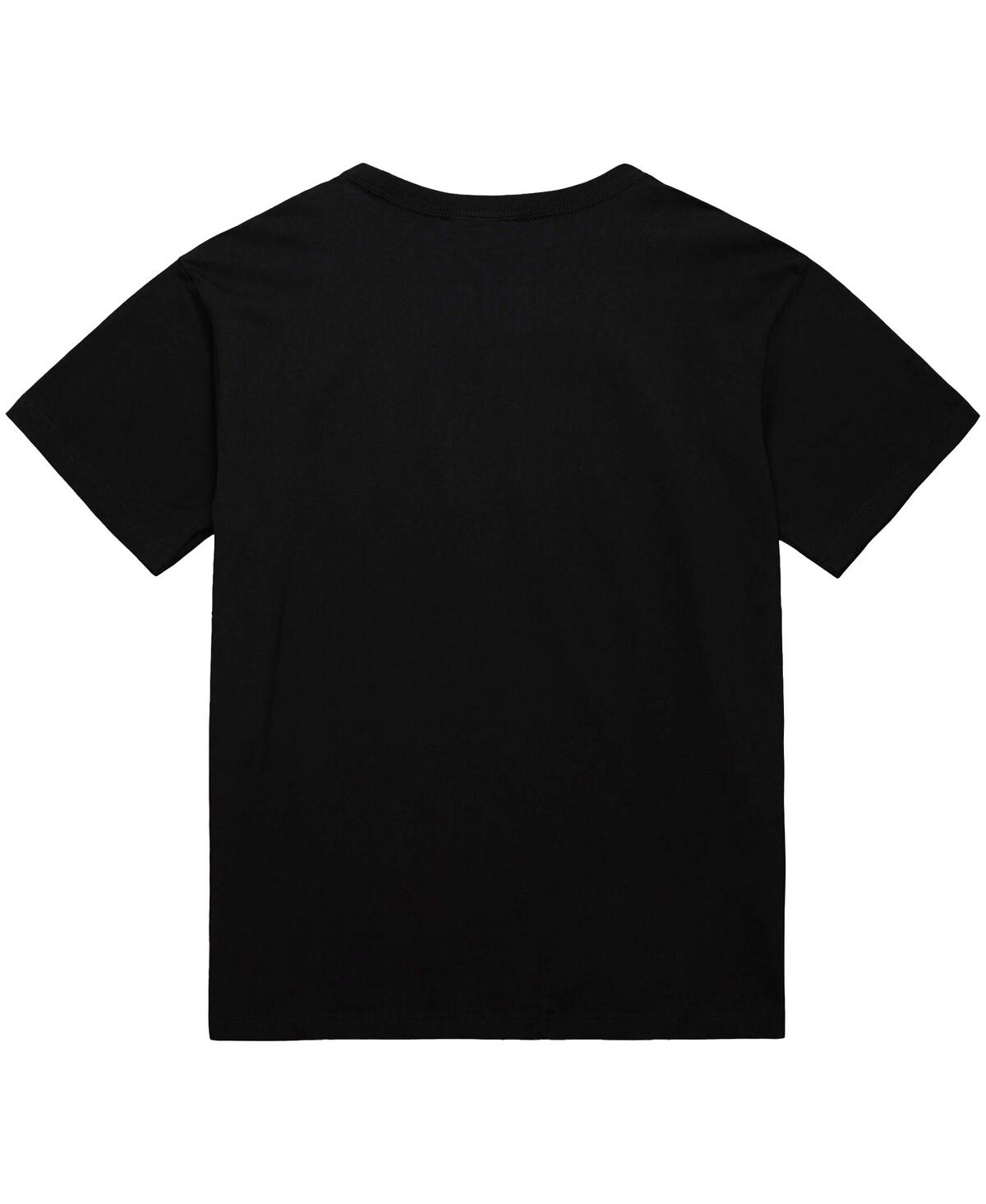 Mitchell & Ness Men's Marc-andre Fleury Black Pittsburgh Penguins Collage T-shirt In Black