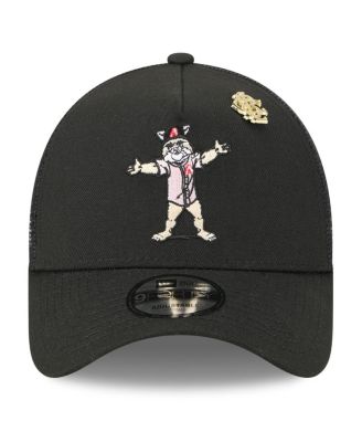 Men's Black Arizona Diamondbacks 2025 Big League Chew A-Frame 9FORTY Adjustable Trucker Hat