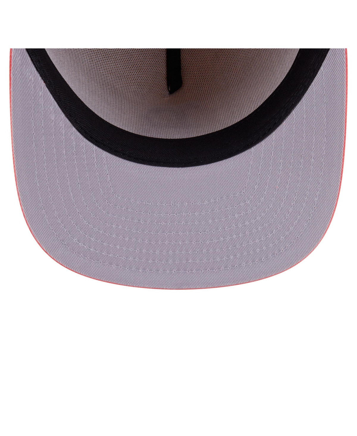 New Era Men's Light Beige/coral Boston Red Sox Two-tone Color Pack A-frame 59fifty Fitted Hat
