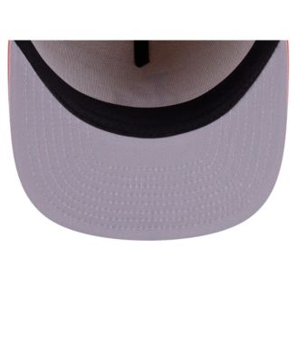 Men's Light Beige/Coral Los Angeles Dodgers Two-Tone Color Pack A-Frame 59FIFTY Fitted Hat