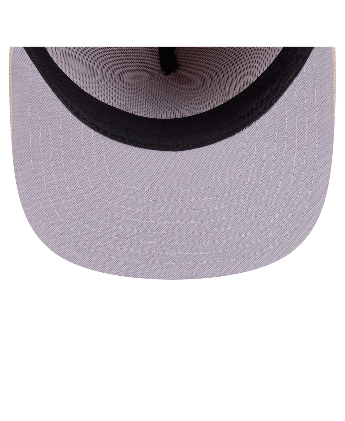 New Era Men's Orange/light Beige Atlanta Braves Two-tone Color Pack A-frame 59fifty Fitted Hat