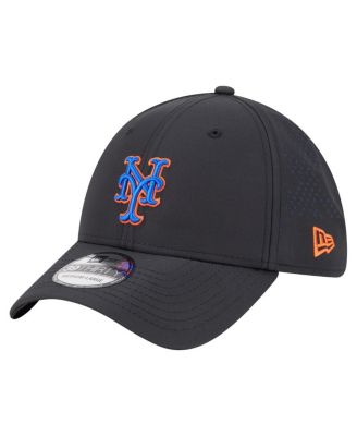 New Era - Men's Black New York Mets Night 39THIRTY Flex Hat
