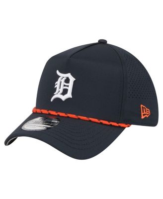 New Era - Men's Navy Detroit Tigers 39THIRTY A-Frame Perforated Flex Hat