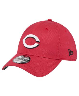 New Era - Men's Red Cincinnati Reds Tonal Camo 39THIRTY Flex Hat