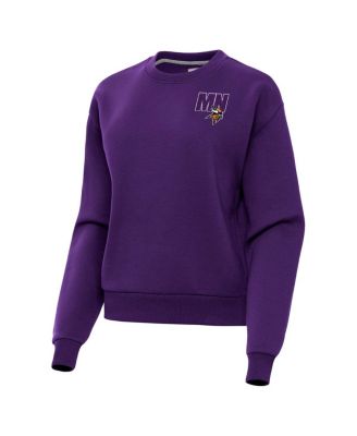 Women's Purple Minnesota Vikings Victory Pullover Sweatshirt