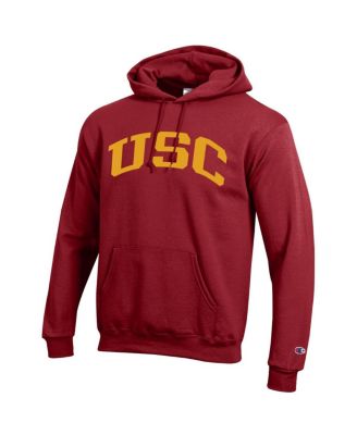 Men's Cardinal USC Trojans Basic Arch Fleece Pullover Hoodie