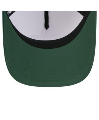 Big Boys and Girls White/Green Green Bay Packers 2025 NFL Training Camp A-Frame 9FORTY Adjustable Hat