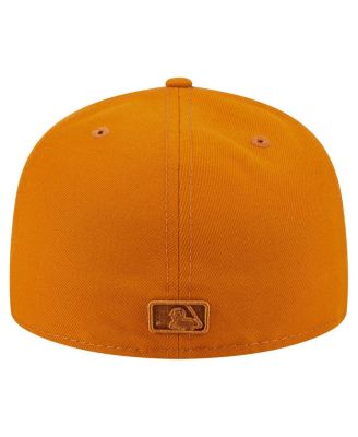 Men's Orange Los Angeles Dodgers Color Pack A-Frame 59FIFTY Fitted Hat
