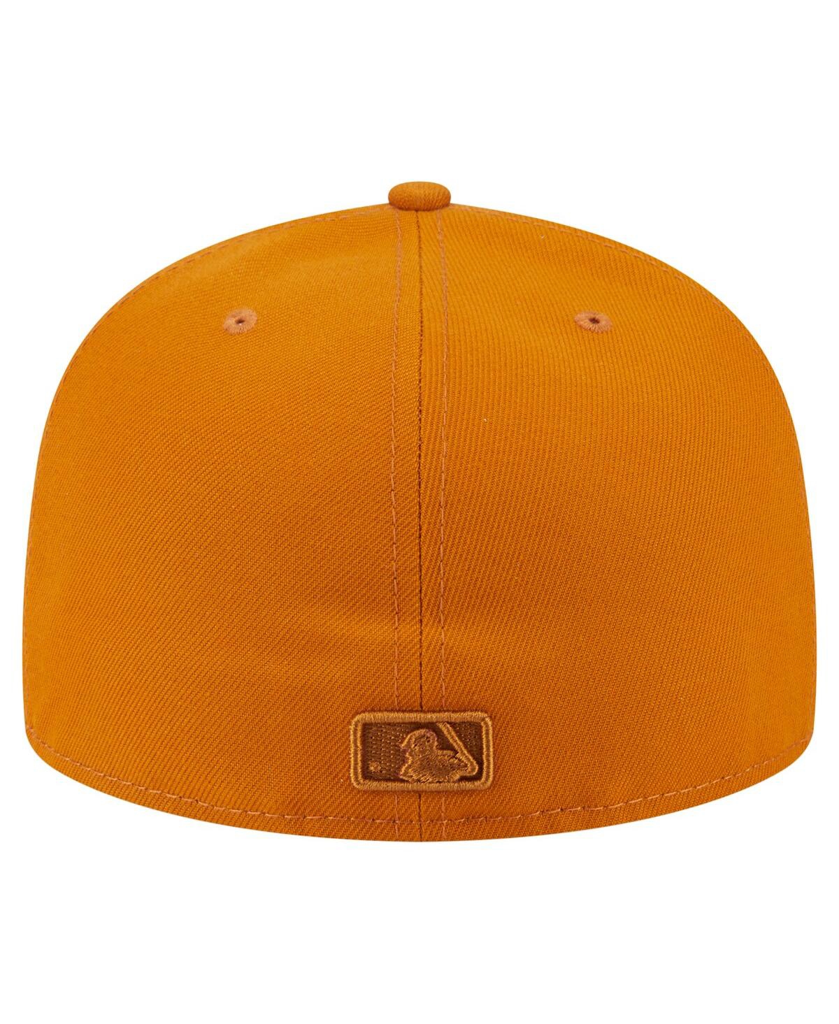 New Era Men's Orange Philadelphia Phillies Color Pack A-frame 59fifty Fitted Hat In Orange