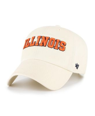 '47 Brand - Men's Sand Illinois Fighting Illini Vault Clean Up Adjustable Hat