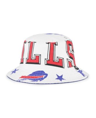 '47 Brand - Women's White Buffalo Bills Energize Bucket Hat