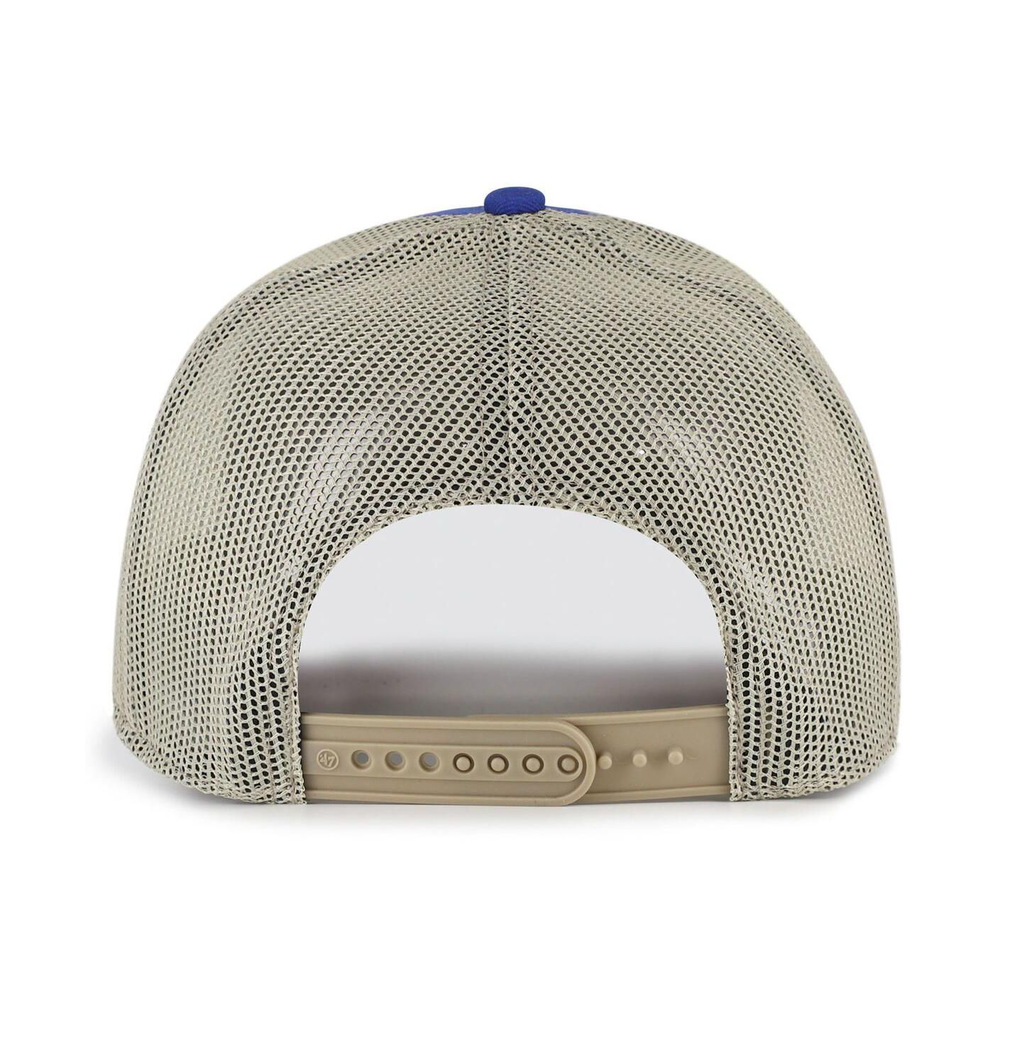 Мужская кепка '47 Brand Royal Kentucky Wildcats Arid Adjustable Trucker Hat — фото 2