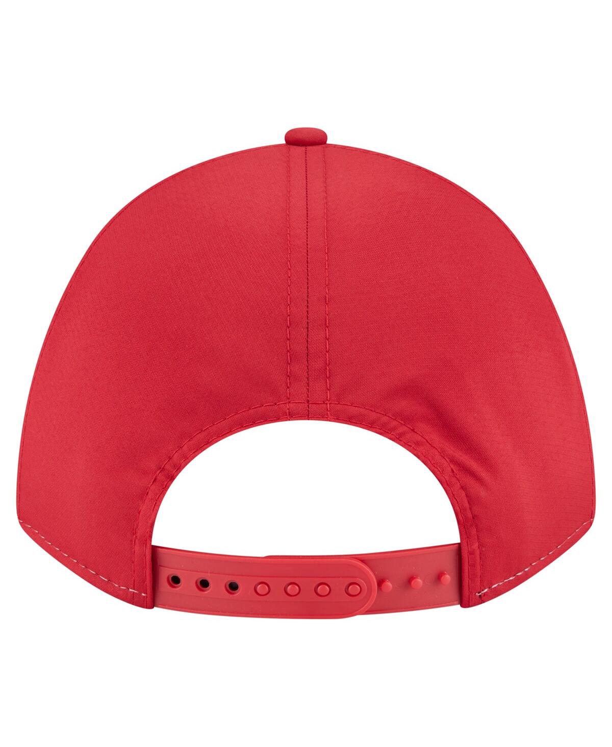 New Era Men's Red Cincinnati Reds Gradient 9forty M-crown Adjustable Hat In Red