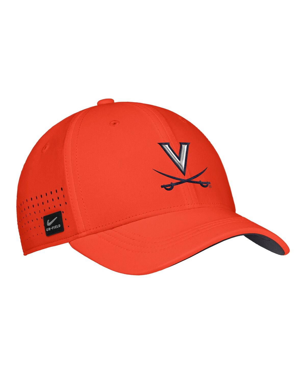 Nike Men's Orange Virginia Cavaliers 2025â On-field Performance Flex Hat
