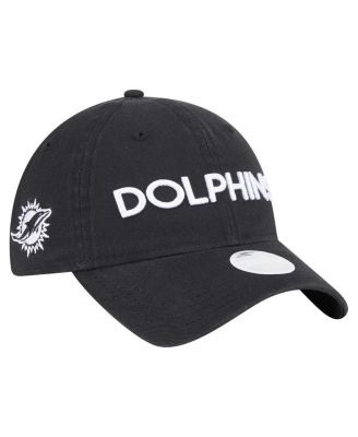 New Era - Women's Black Miami Dolphins Cece 9TWENTY Adjustable Hat