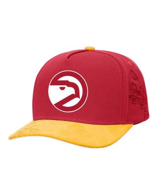 Mitchell & Ness - Men's&nbsp; Red/Yellow Atlanta Hawks May Flowers Adjustable Hat