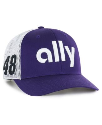 '47 Brand - Men's Purple Alex Bowman Trucker Adjustable Hat