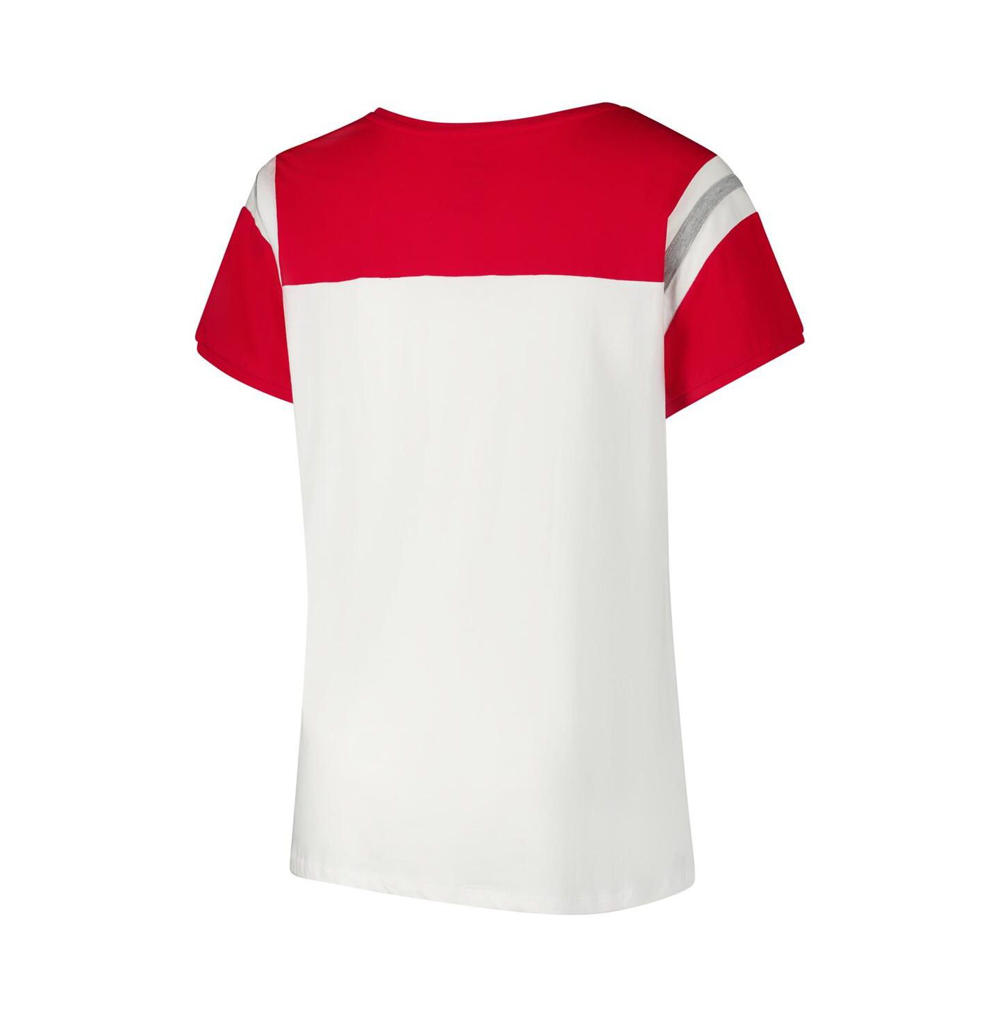 Женская футболка Fanatics White Wisconsin Badgers Plus Size Winning Gear — фото 2