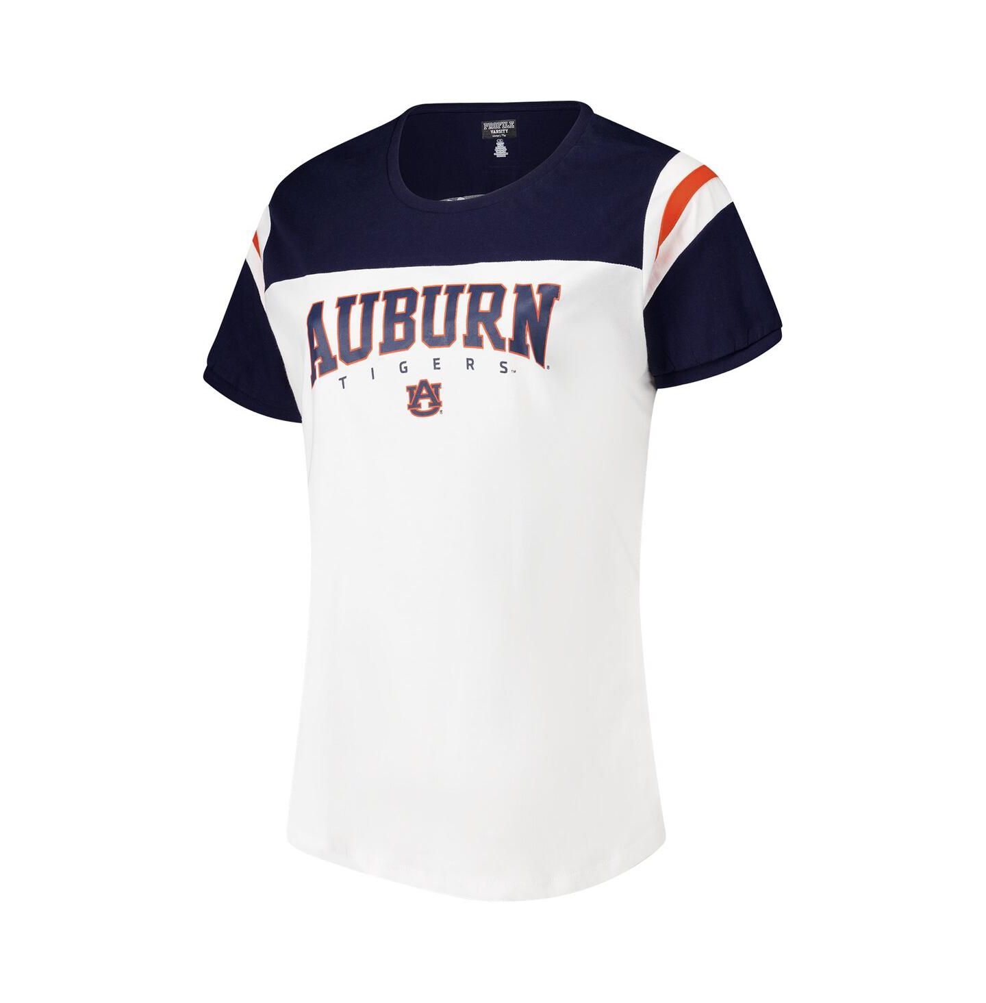 Женская футболка Fanatics White Auburn Tigers Plus Size Winning Gear — фото 3