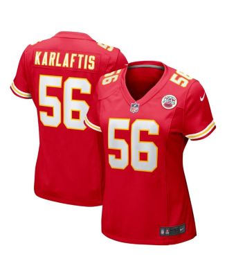 Nike - Women's George Karlaftis Red Kansas City Chiefs Game Player Jersey