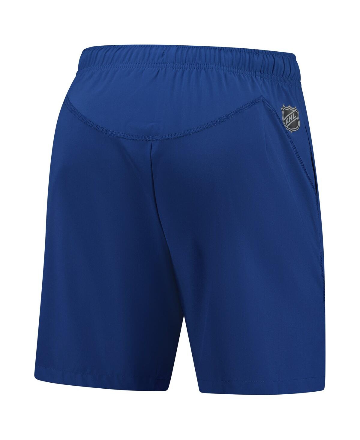 Fanatics Men's Blue Toronto Maple Leaf's Tech Training Shorts In Blue