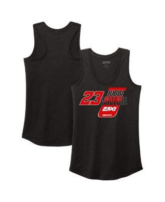 23xi Racing - Women's Black Bubba Wallace Racer Back Tri-Blend Tank Top