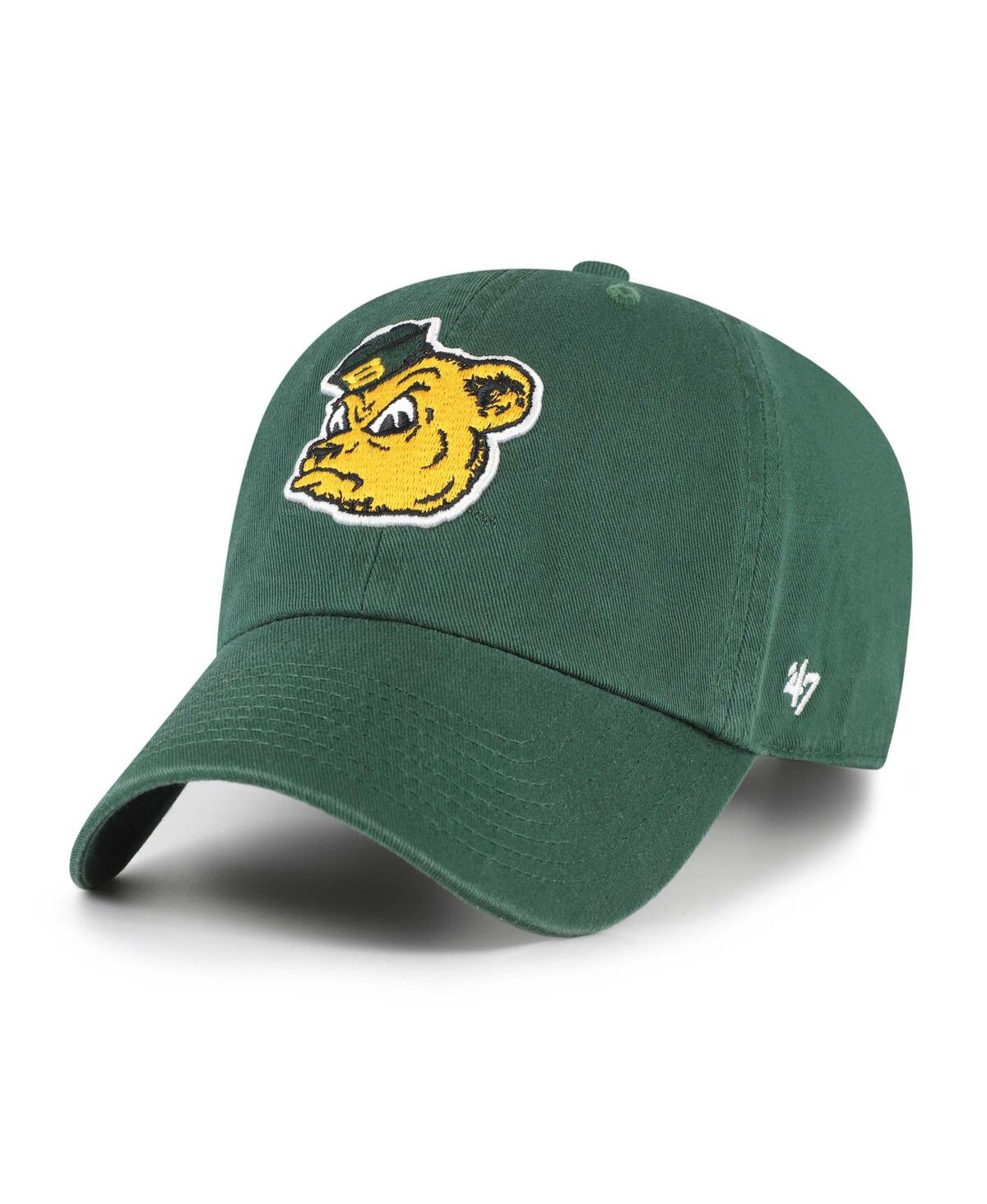 47 Brand Men's Green Baylor Bears Vault Clean Up Adjustable Hat In Green