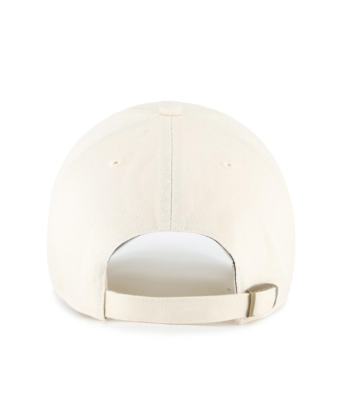 47 Brand Men's Sand Houston Cougars Clean Up Adjustable Hat In Sand