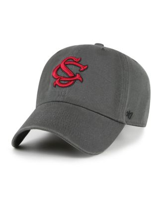 '47 Brand - Men's Charcoal South Carolina Gamecocks Clean Up Adjustable Hat