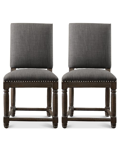 JLA Home Clayton Set of 2 Dining Chairs, Quick Ship Furniture Macy's