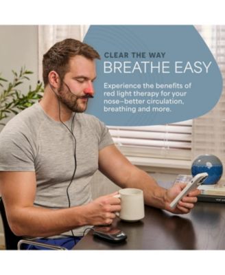 Red Light Therapy Device – Red-Light Therapy for Nose & Ears, Portable Near Infrared Sinus Relief & Pain Recovery at Home